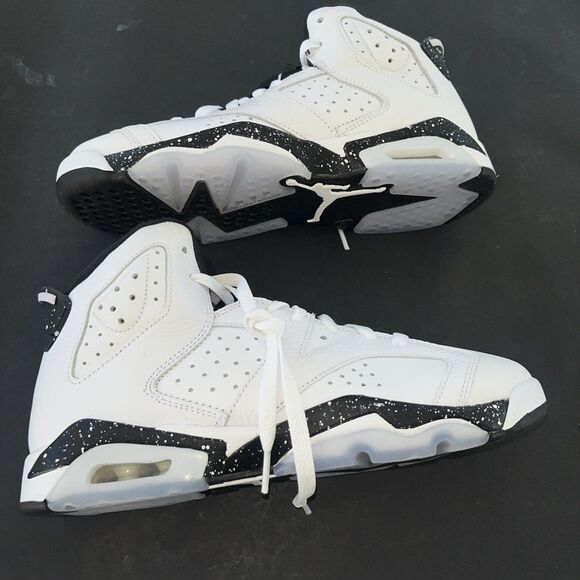 384665-112 Jordan 6 Retro Gs Reverse Oreo